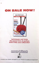Load image into Gallery viewer, Vintage Knitting &amp; Crochet Book: Mon Tricot Special Classics
