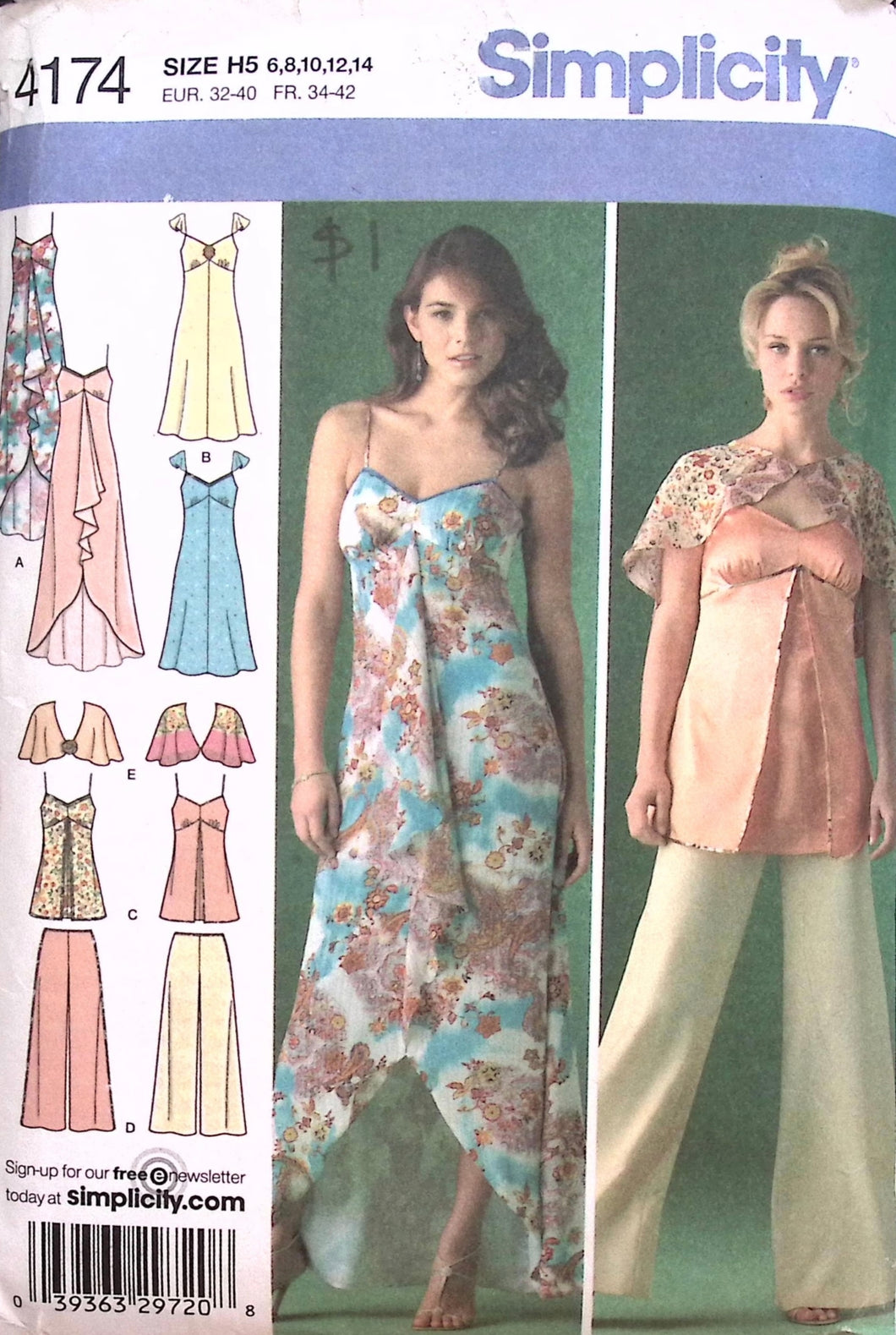 Sewing Pattern: Simplicity 4174