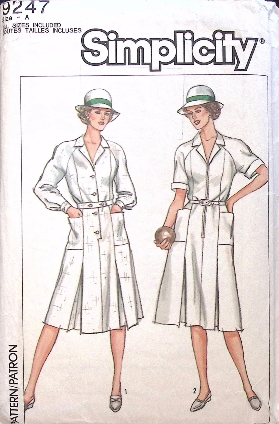 Vintage Sewing Pattern: Simplicity 9247