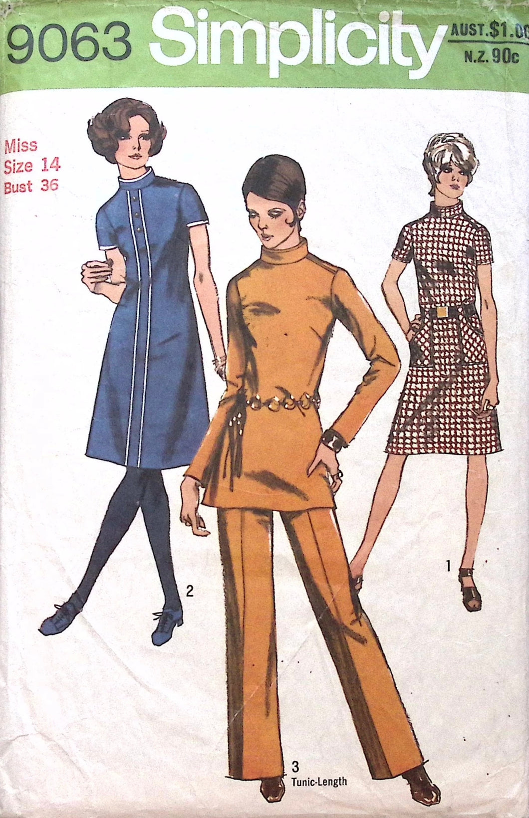 Vintage Sewing Pattern: Simplicity 9063
