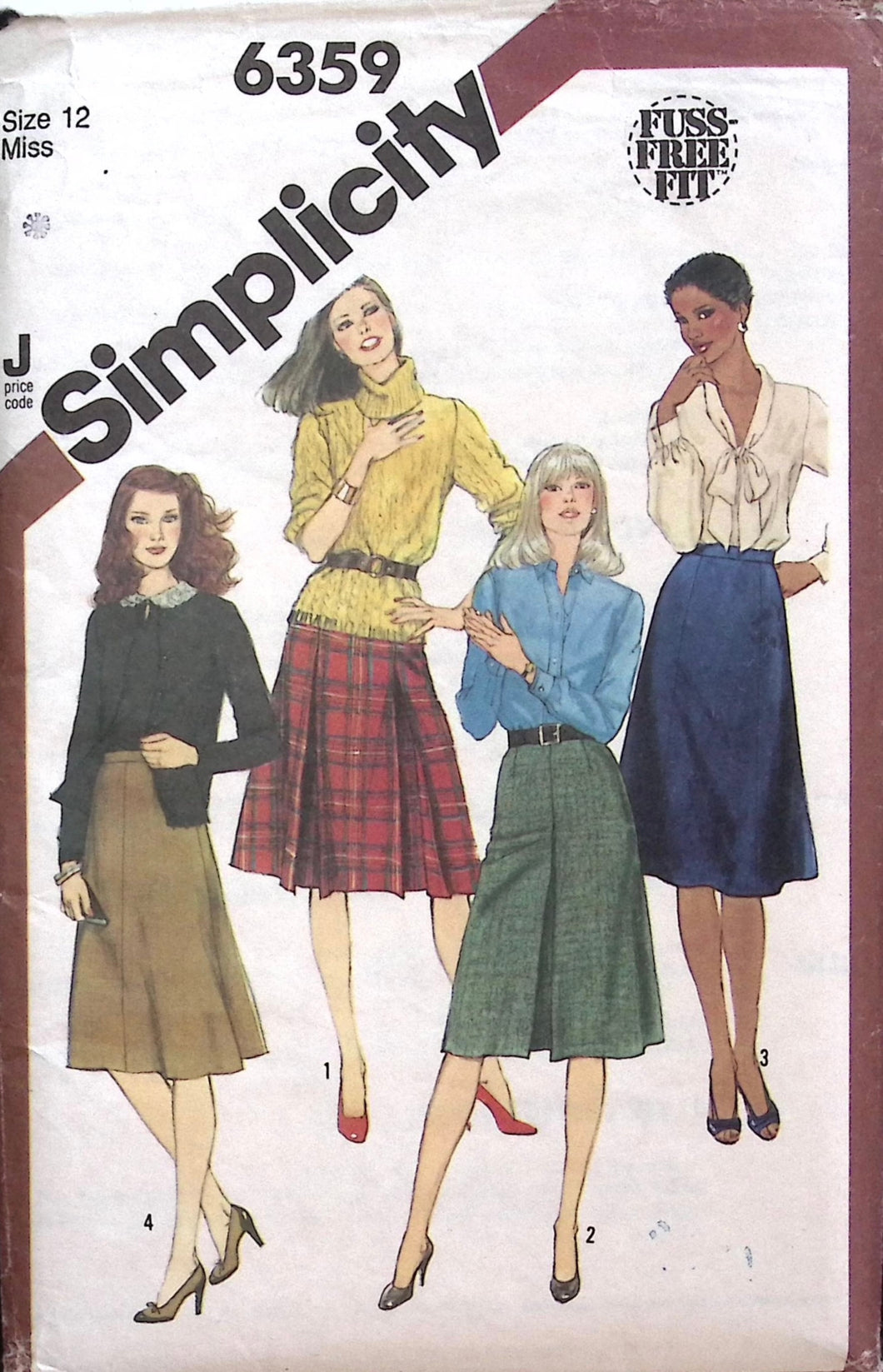 Vintage Sewing Pattern: Simplicity 6359