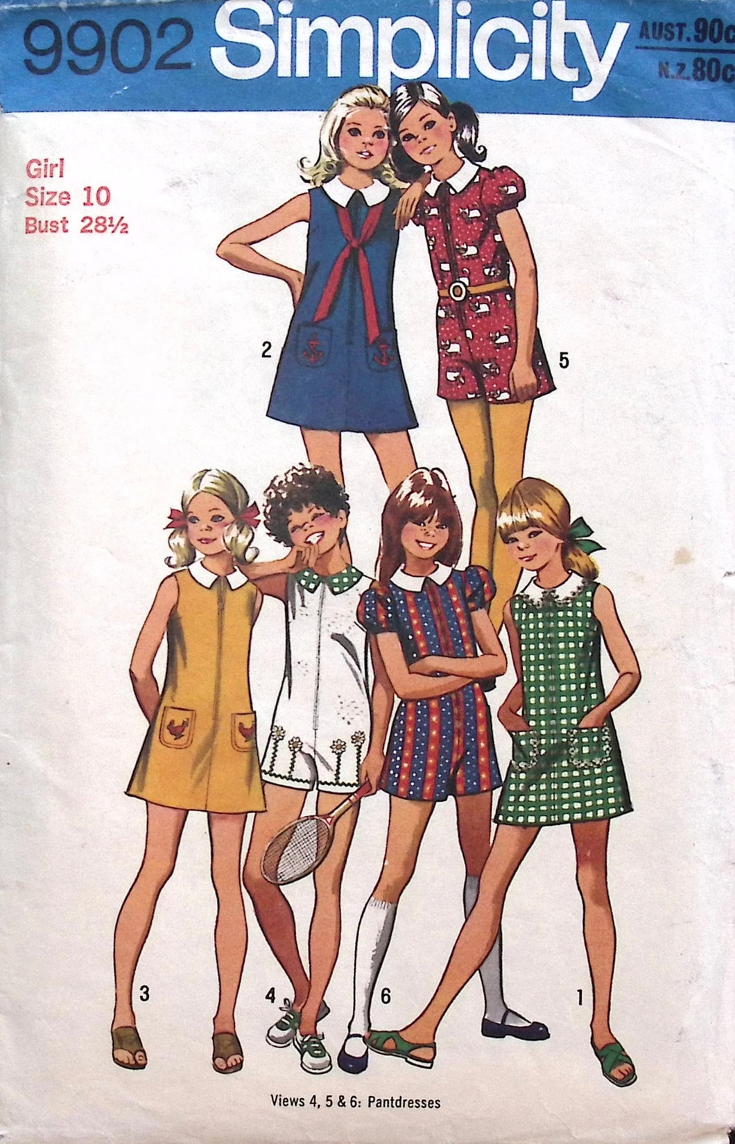 Vintage Sewing Pattern: Simplicity 9902