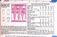 Load image into Gallery viewer, Vintage Sewing Pattern: Simplicity 9902
