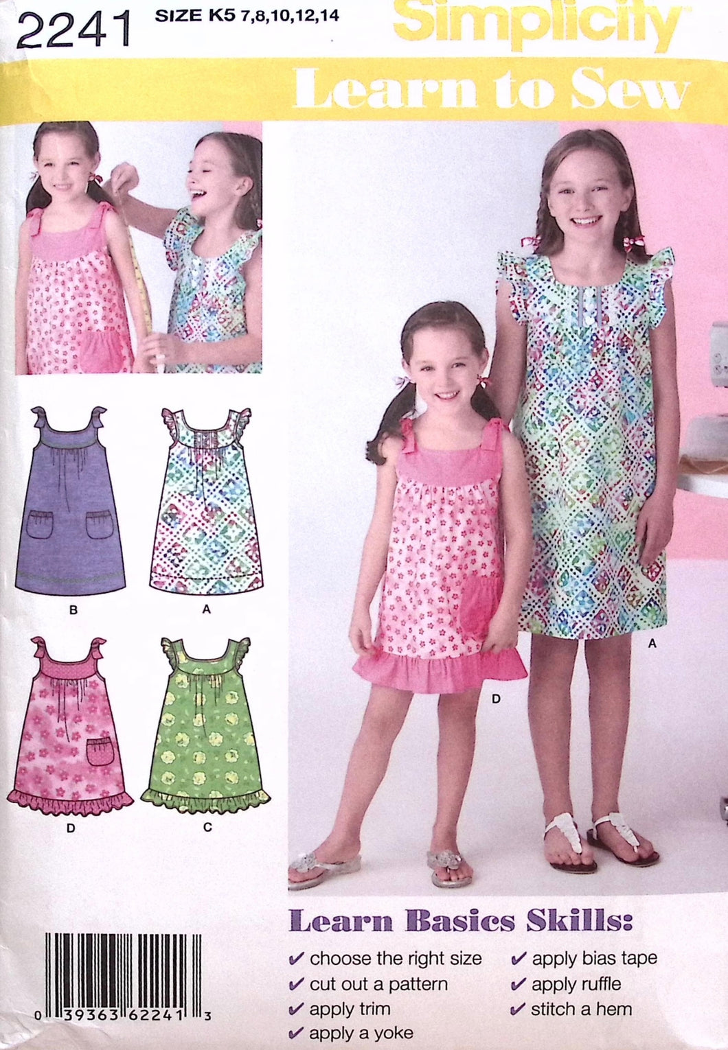 Sewing Pattern: Simplicity 2241