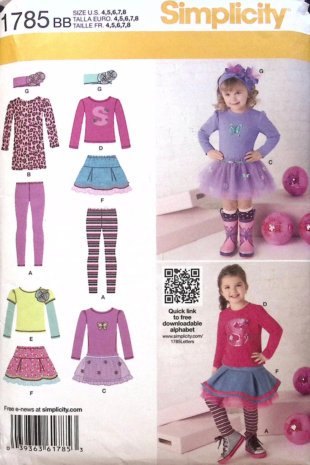 Sewing Pattern: Simplicity 1785