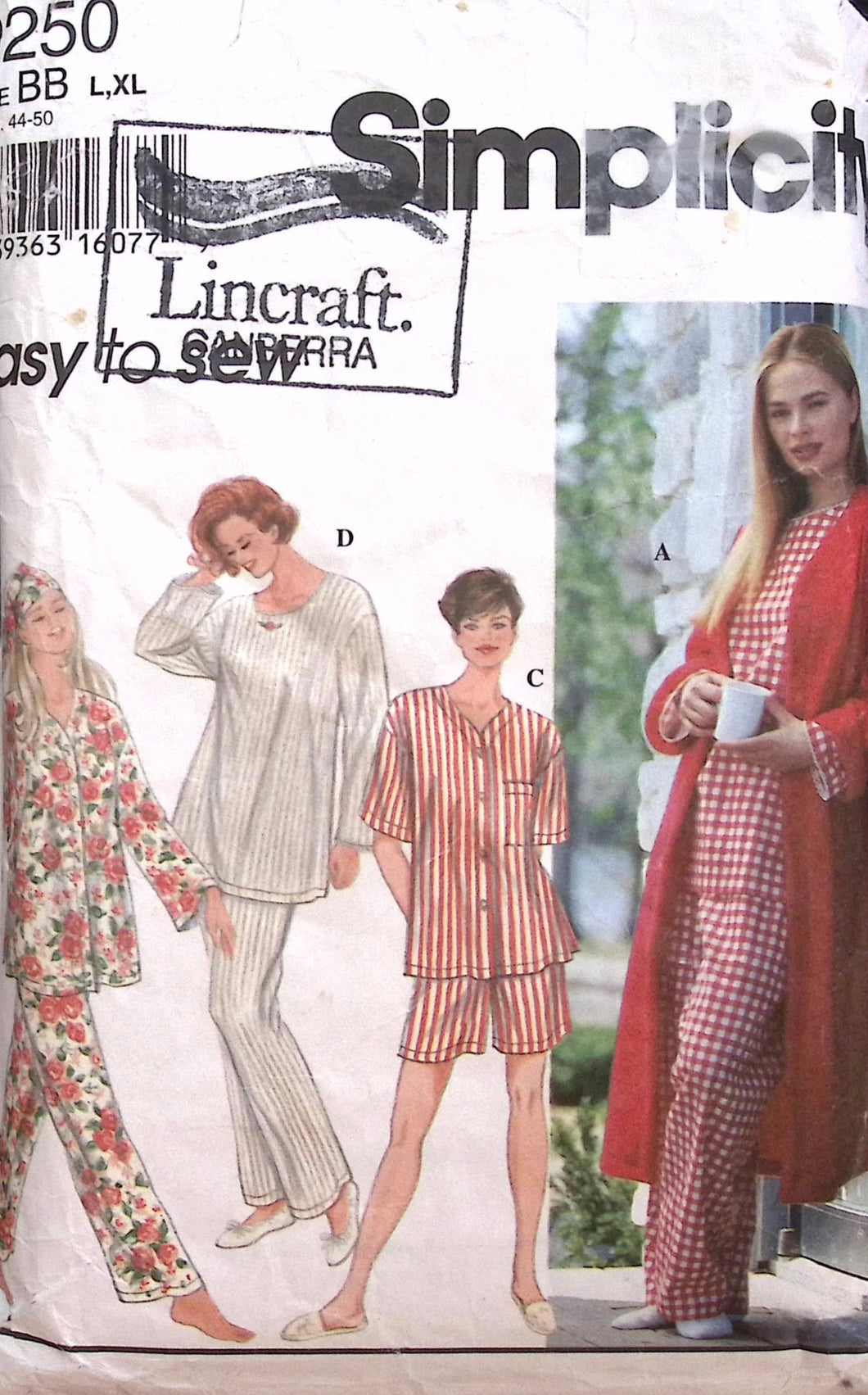 Vintage Sewing Pattern: Simplicity 9250
