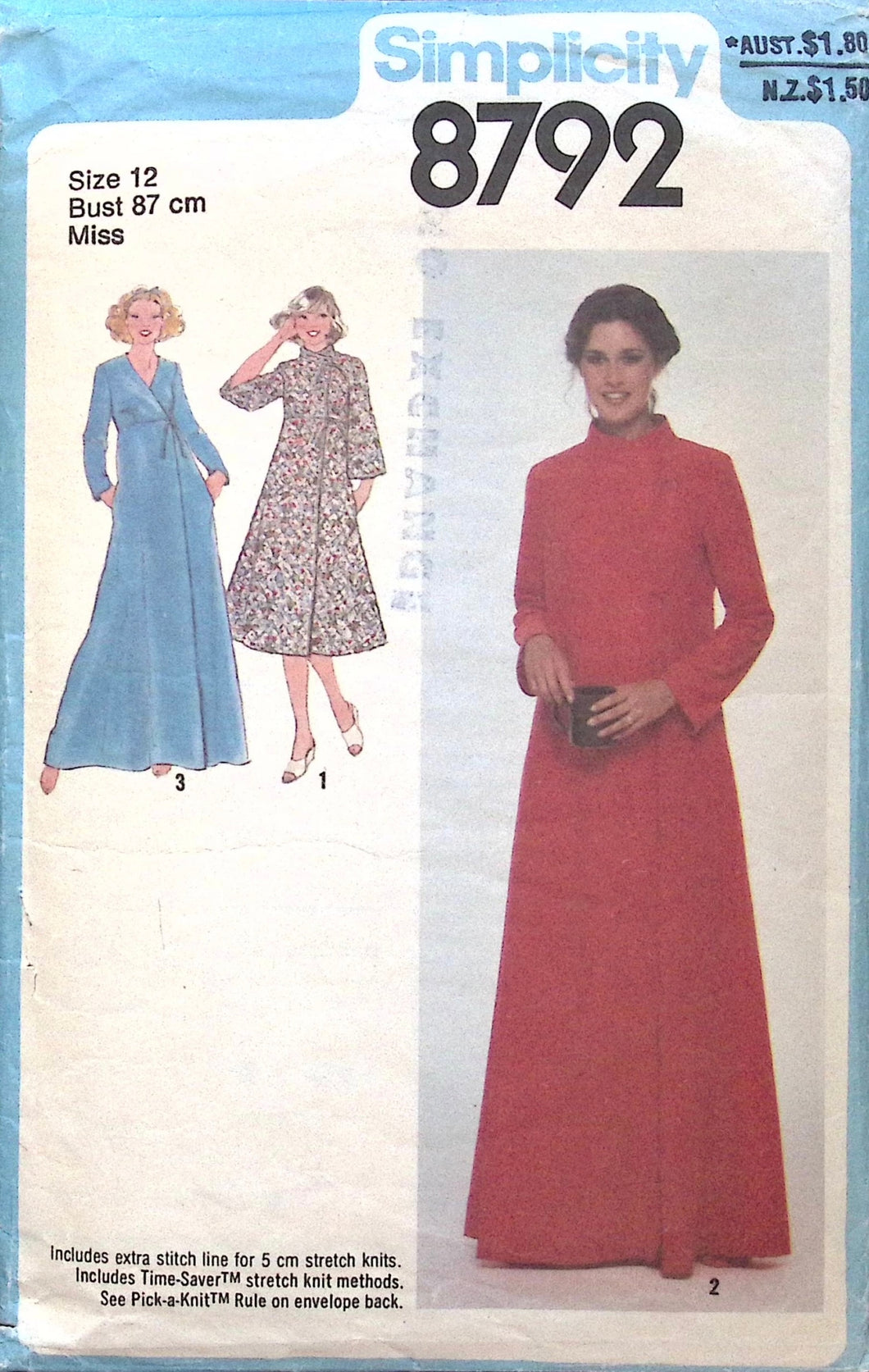 Vintage Sewing Pattern: Simplicity 8792