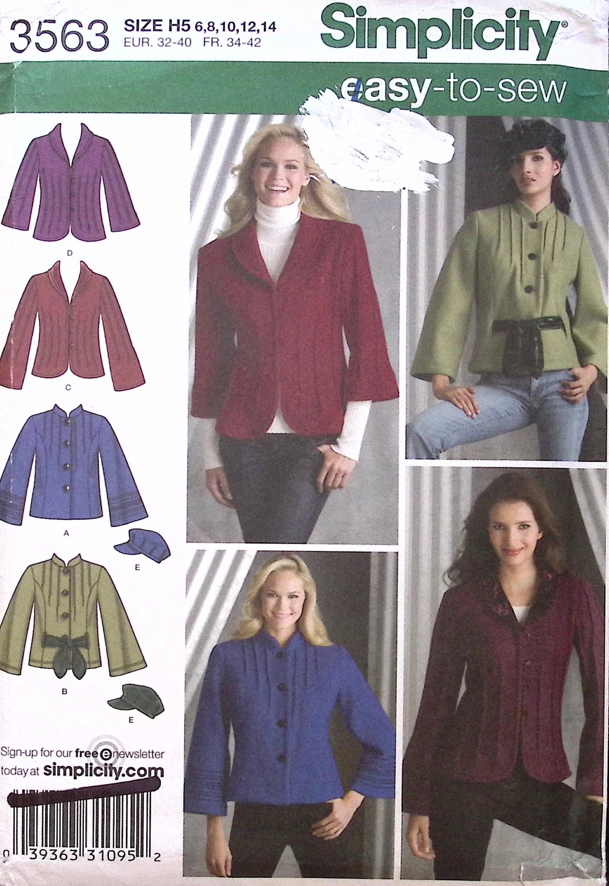 Sewing Pattern: Simplicity 3563 – Vintage Stitch Australia