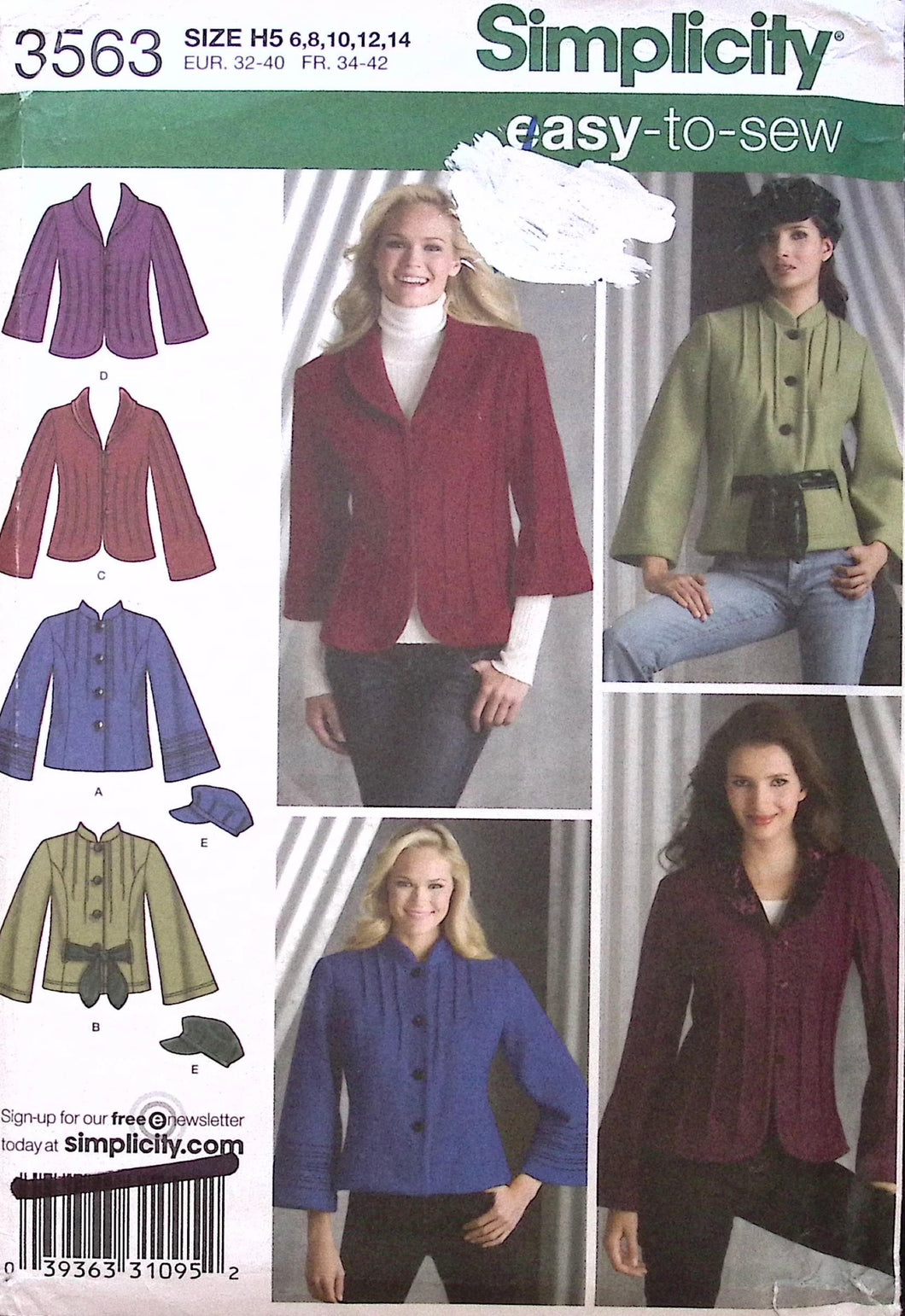 Sewing Pattern: Simplicity 3563