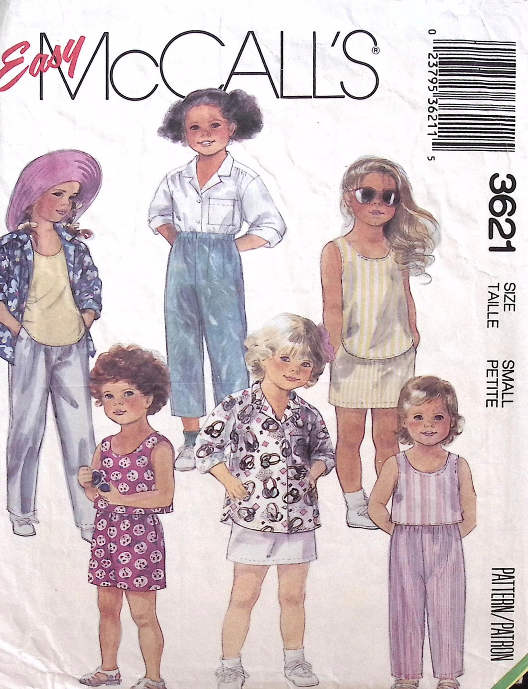 Vintage Sewing Pattern: McCalls 3621
