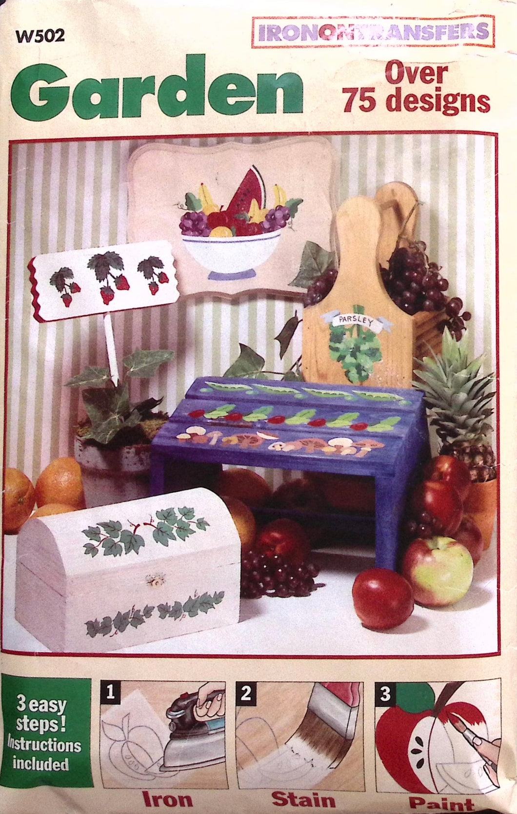 Vintage Iron-On Transfers: Make It W502