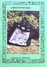 Load image into Gallery viewer, Sewing Pattern: Large Pansy Bag
