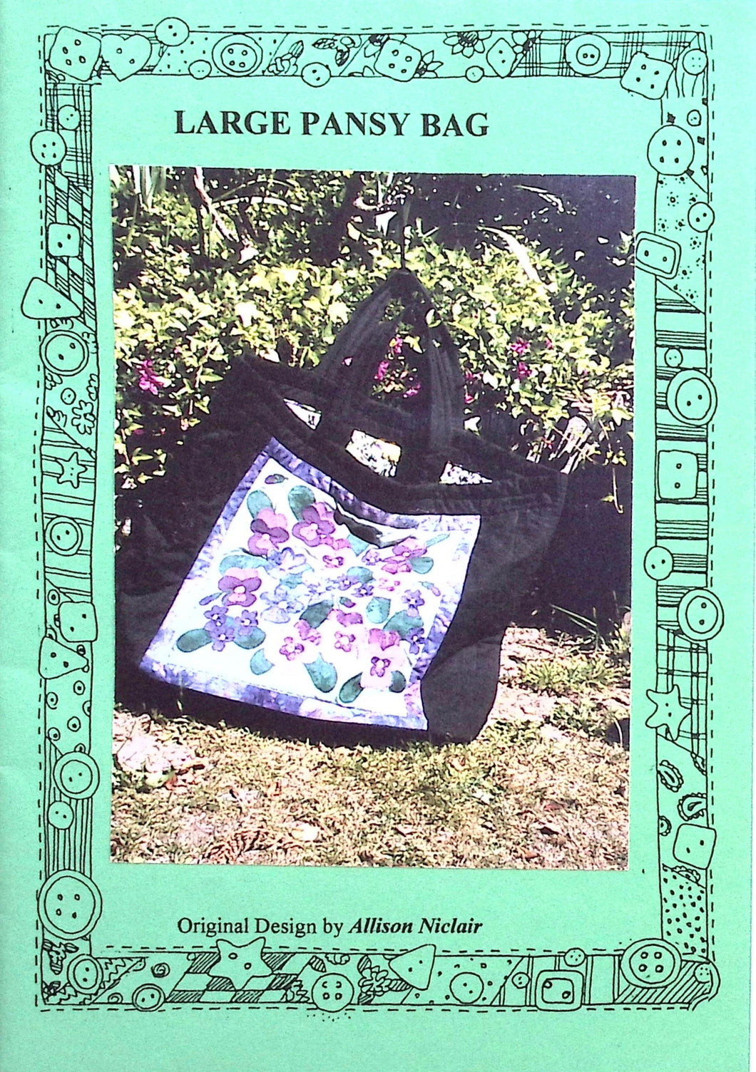 Sewing Pattern: Large Pansy Bag