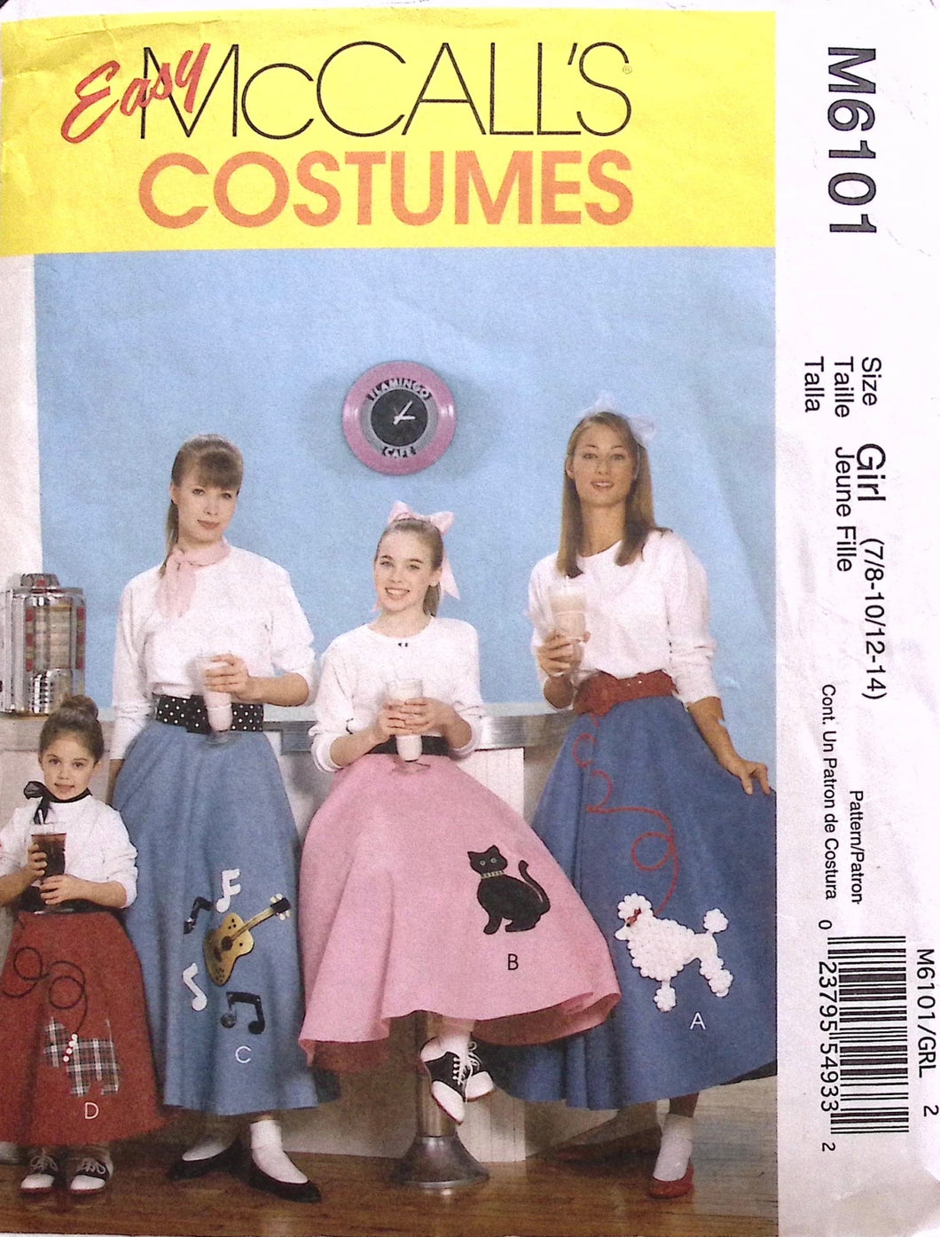 Sewing Pattern: McCalls M6101