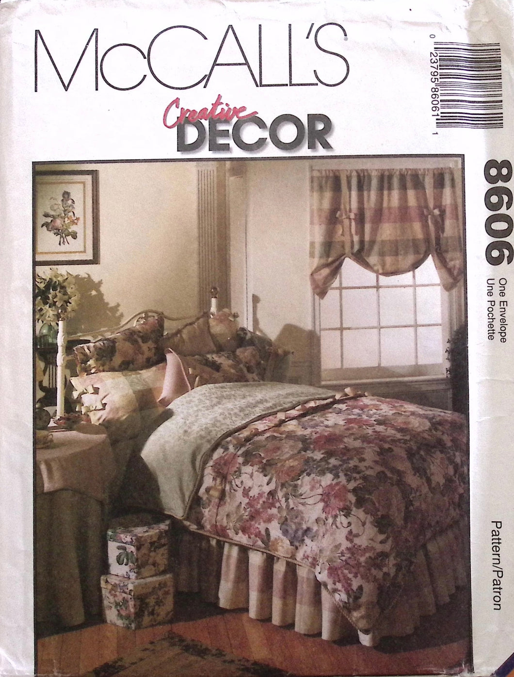 Vintage Sewing Pattern: McCalls 8606
