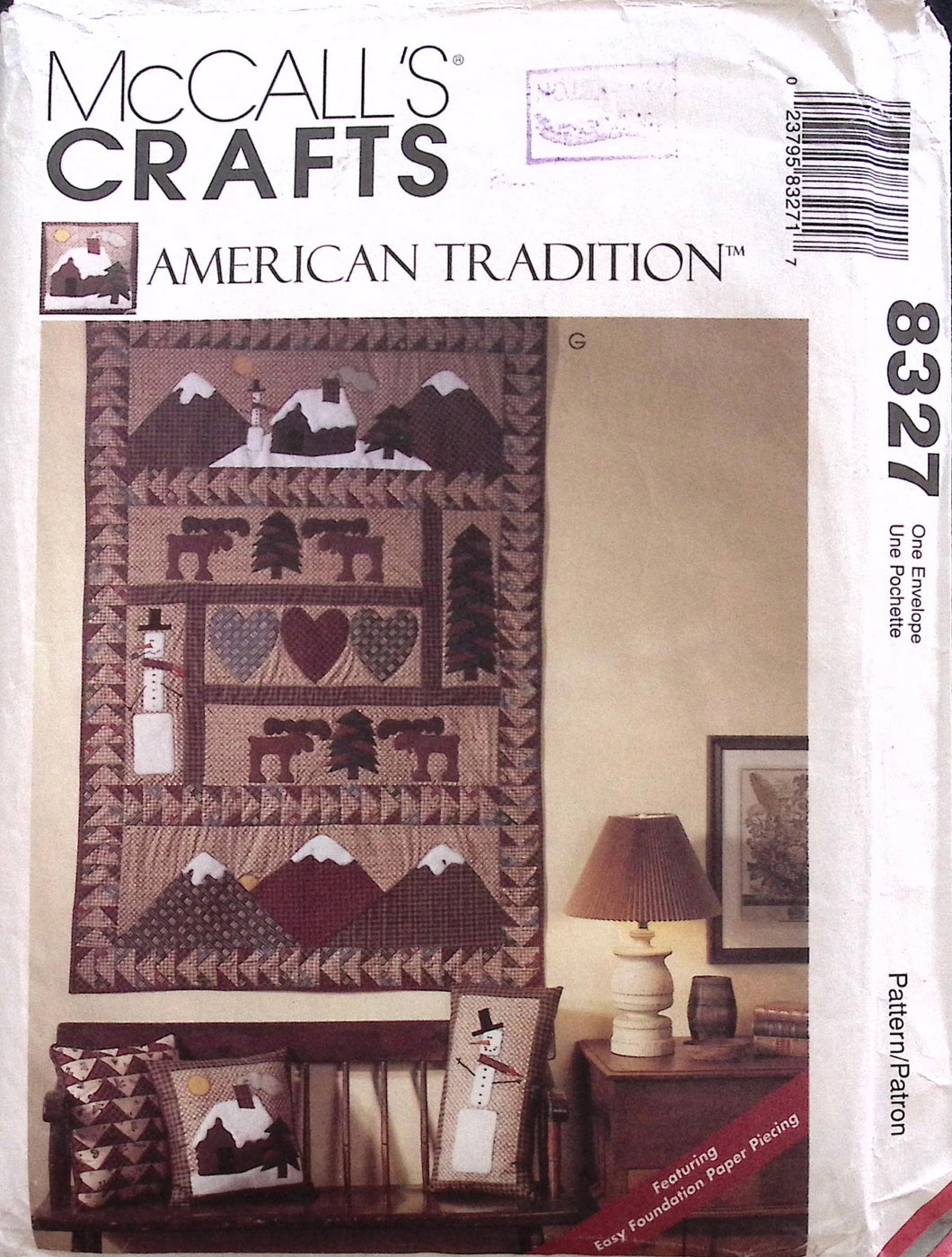 Vintage Sewing Pattern: McCalls 8327