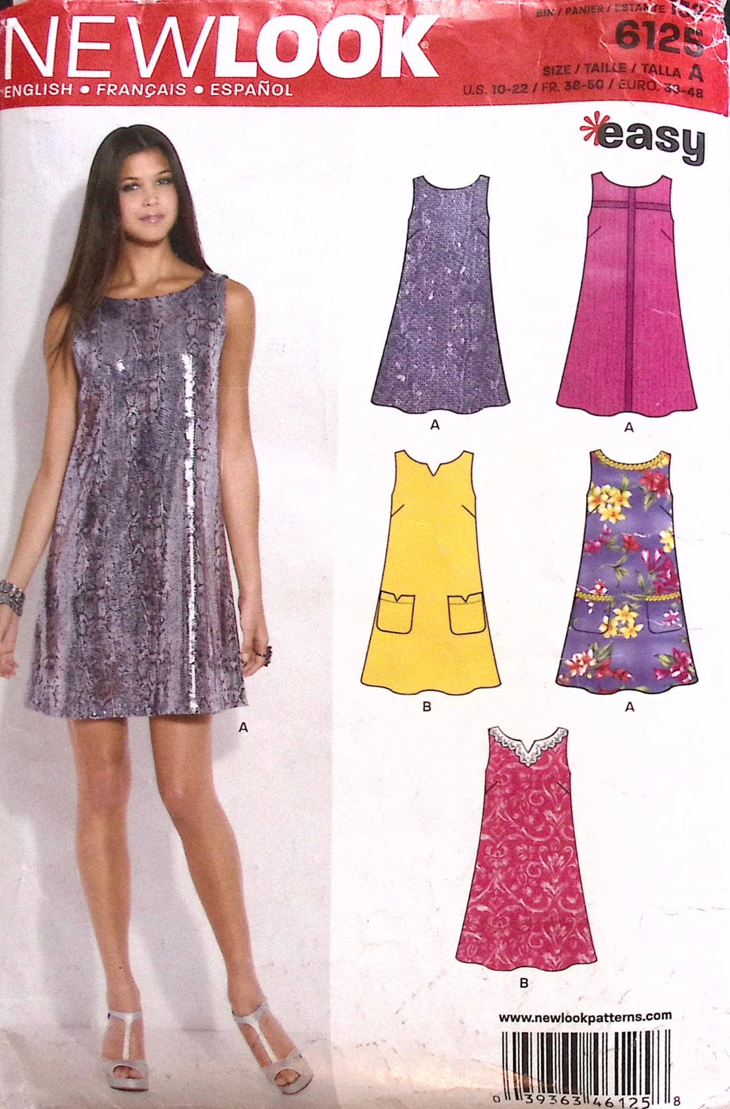 Sewing Pattern: New Look 6125