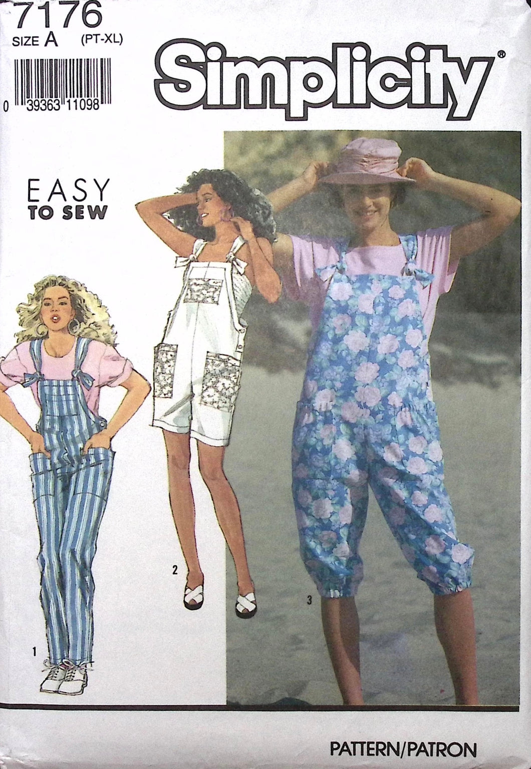 Vintage Sewing Pattern: Simplicity 7176