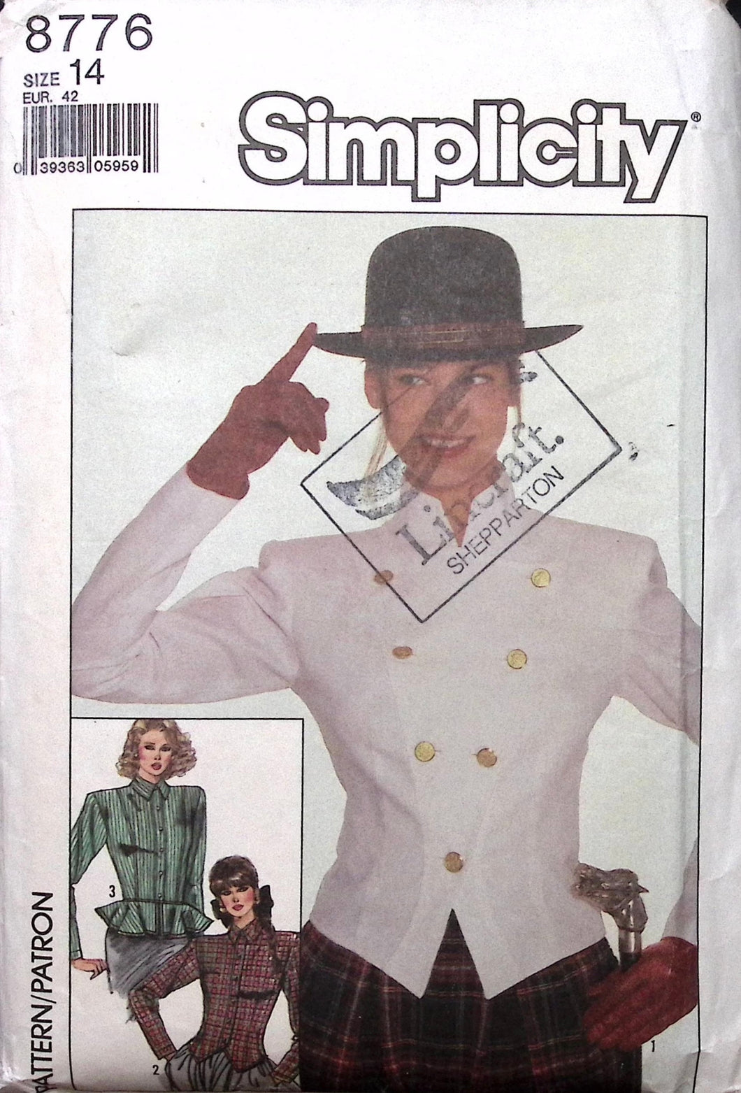Vintage Sewing Pattern: Simplicity 8776