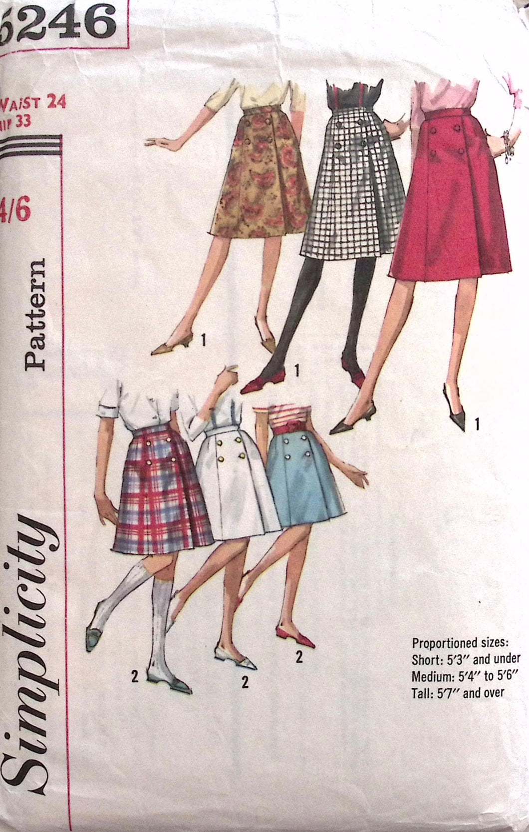 Vintage Sewing Pattern: Simplicity 5246