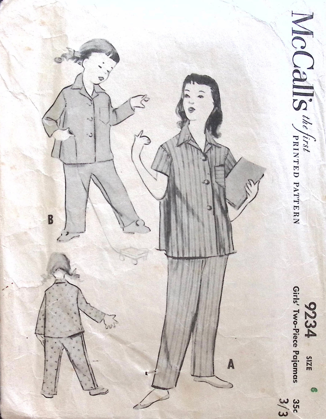 Vintage Sewing Pattern: McCalls 9234