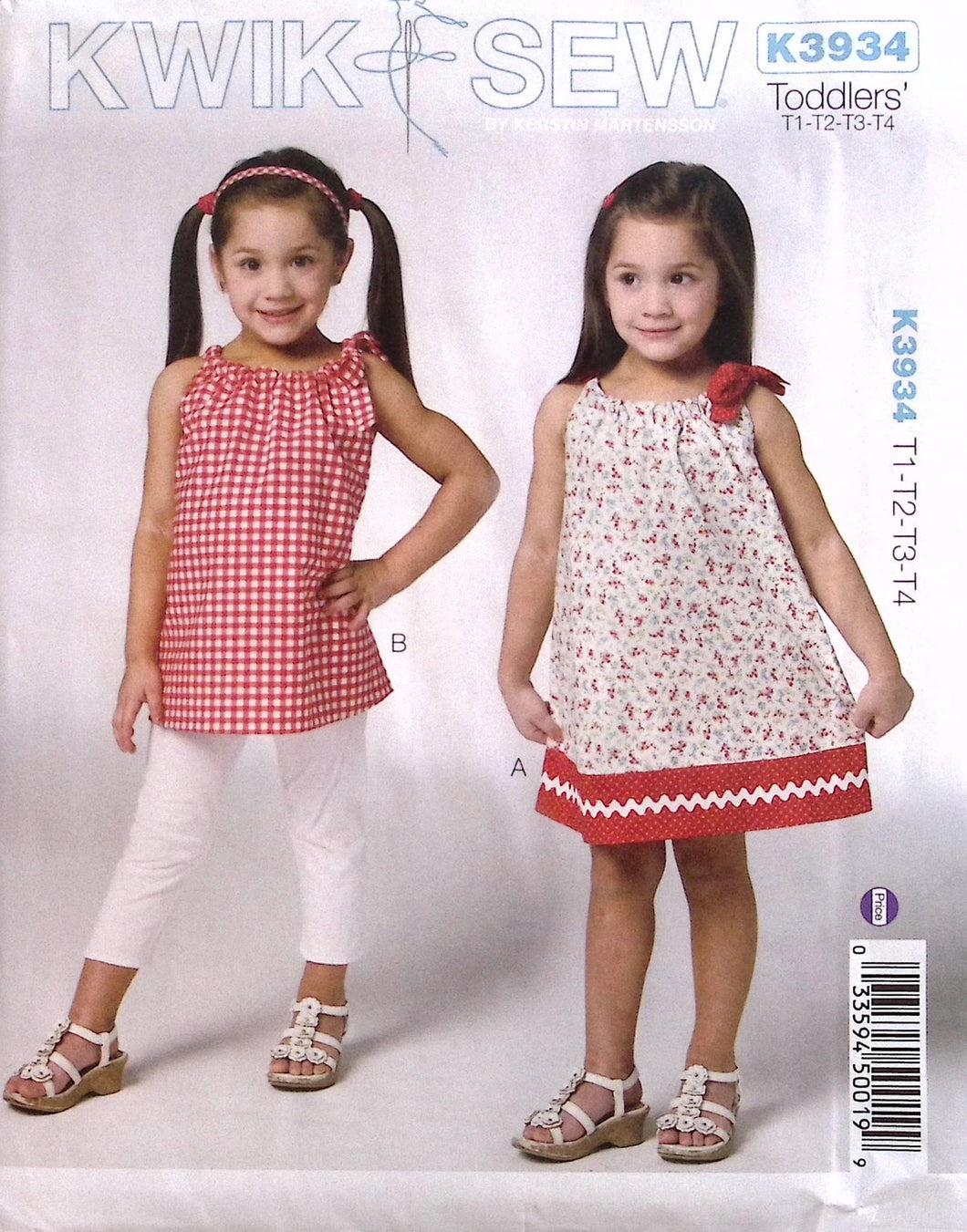 Sewing Pattern: Kwik Sew K3934