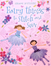 Load image into Gallery viewer, Fairy Things to Stitch &amp; Sew by Usborne Activities
