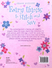 Load image into Gallery viewer, Fairy Things to Stitch &amp; Sew by Usborne Activities
