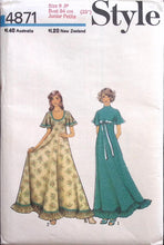 Load image into Gallery viewer, Vintage Sewing Pattern: Style: 4871
