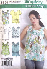 Load image into Gallery viewer, Sewing Pattern: Simplicity 2892
