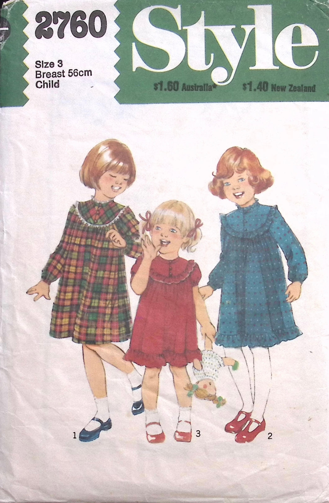 Vintage Sewing Pattern: Style 2760