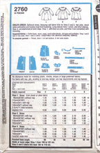 Load image into Gallery viewer, Vintage Sewing Pattern: Style 2760
