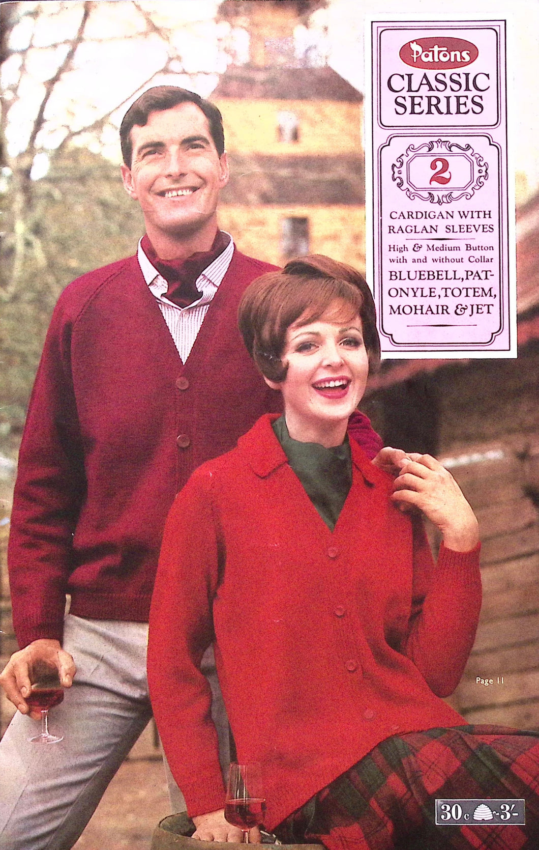 Vintage Patons Knitting Book Classic Series 2