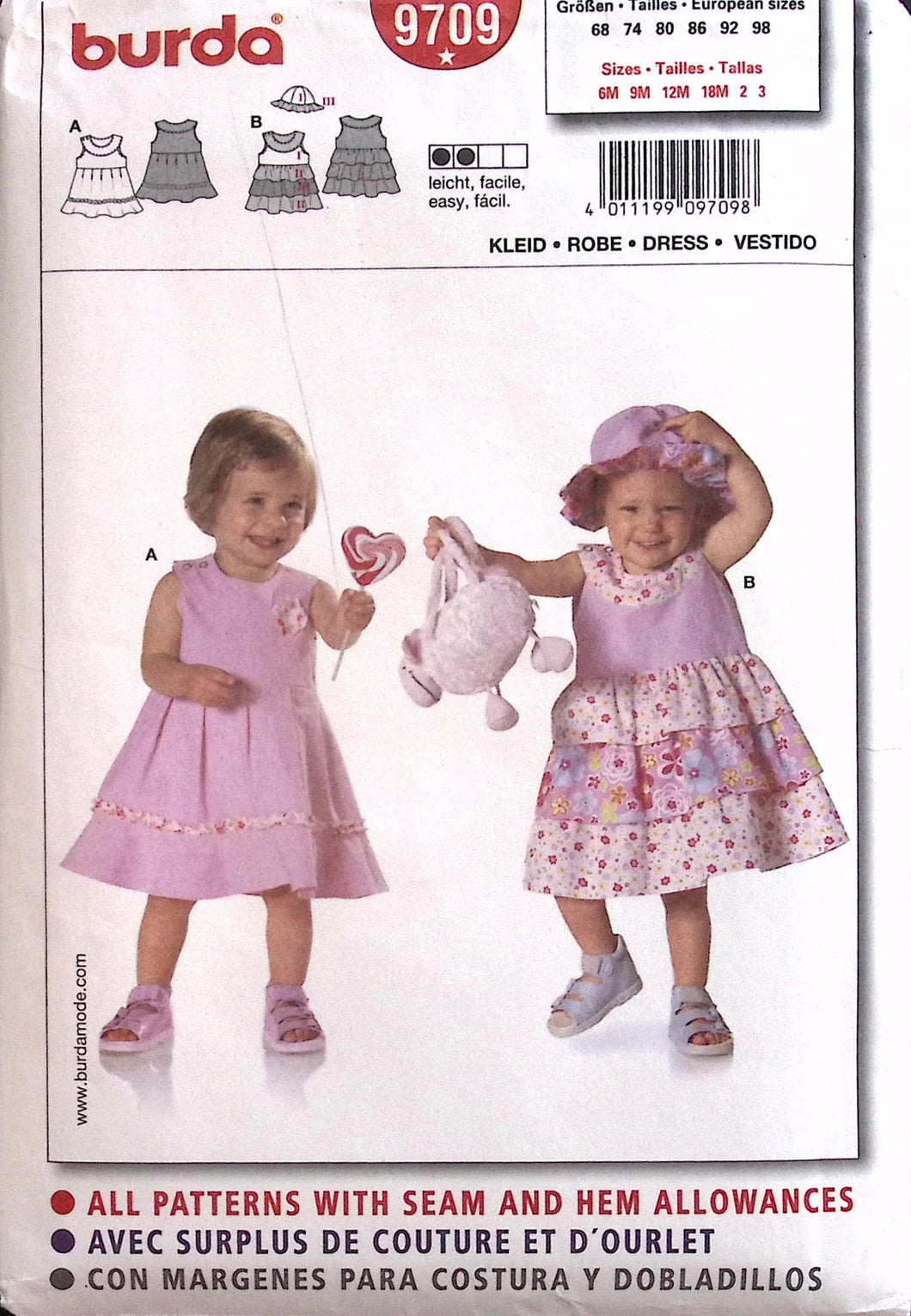 Sewing Pattern: Burda 9709