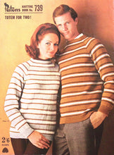 Load image into Gallery viewer, Vintage Patons Knitting Book No. 739
