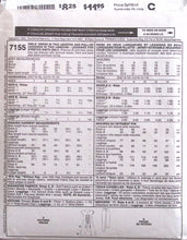 Load image into Gallery viewer, Vintage Sewing Pattern: McCalls 7155
