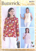 Load image into Gallery viewer, Sewing Pattern: Butterick B6751
