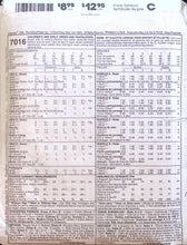 Load image into Gallery viewer, Vintage Sewing Pattern: McCalls 7016
