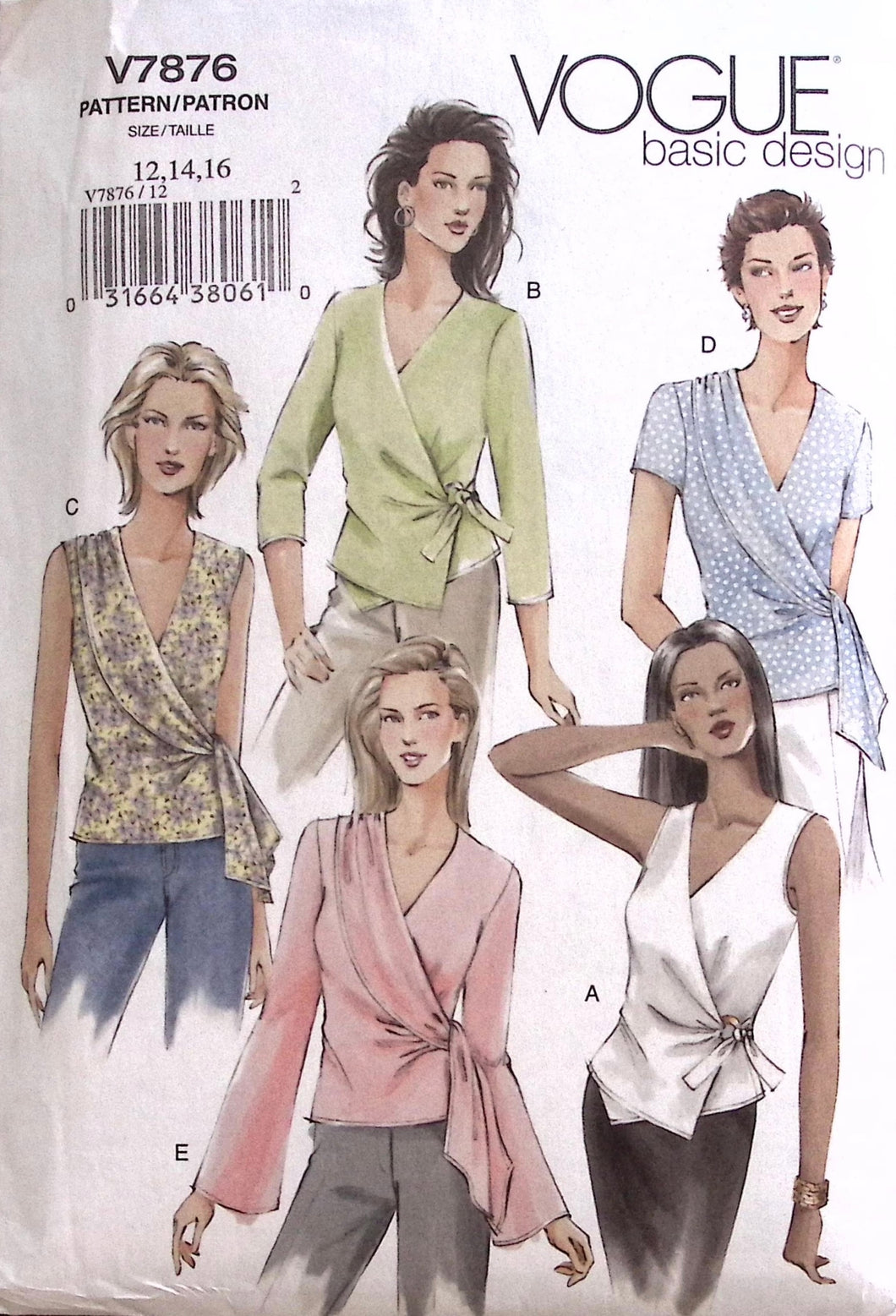 Sewing Pattern: Vogue V7876