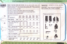 Load image into Gallery viewer, Vintage Sewing Pattern: Simplicity 8985
