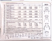 Load image into Gallery viewer, Vintage Sewing Pattern: McCalls 3838
