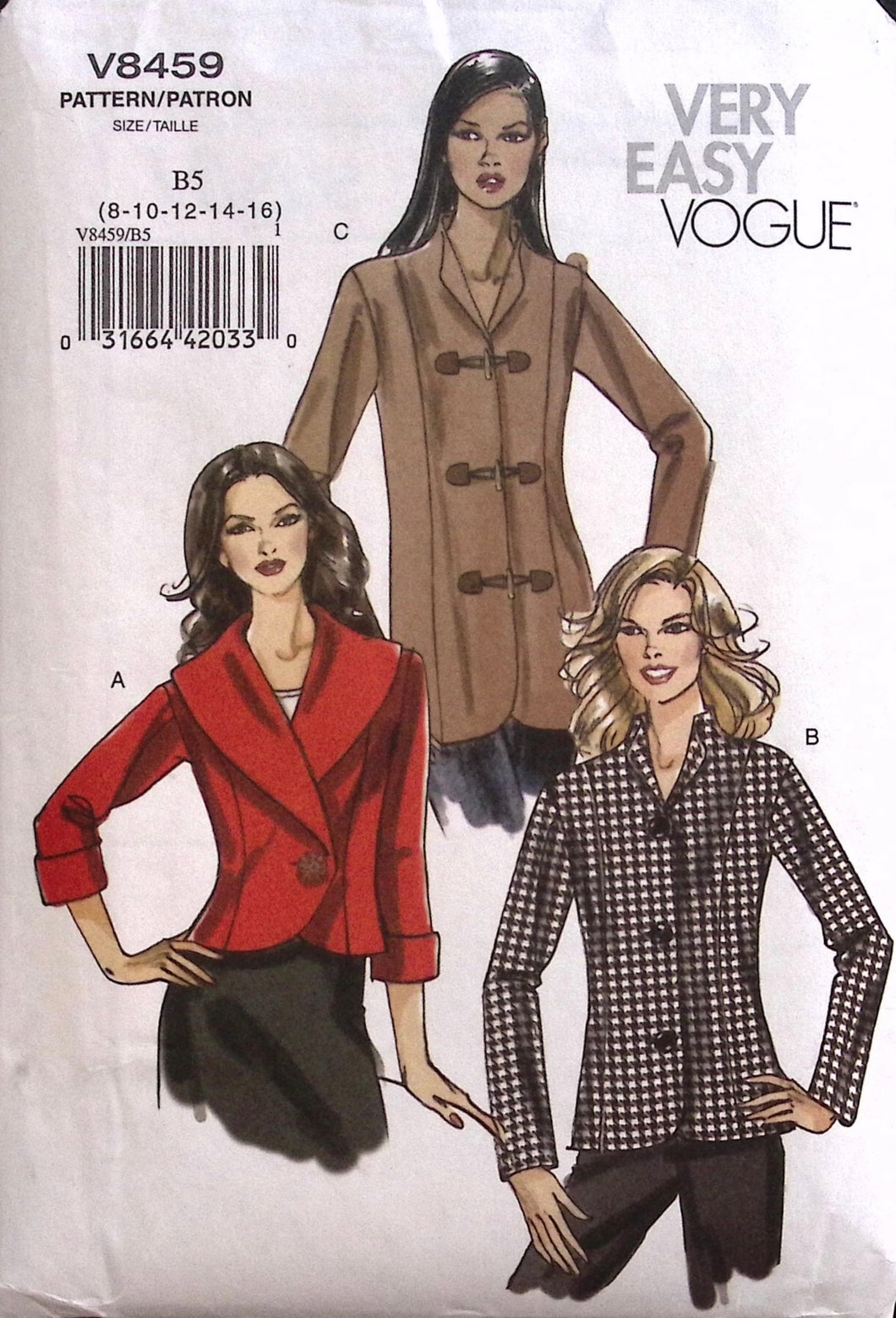 Sewing Pattern: Vogue V8459