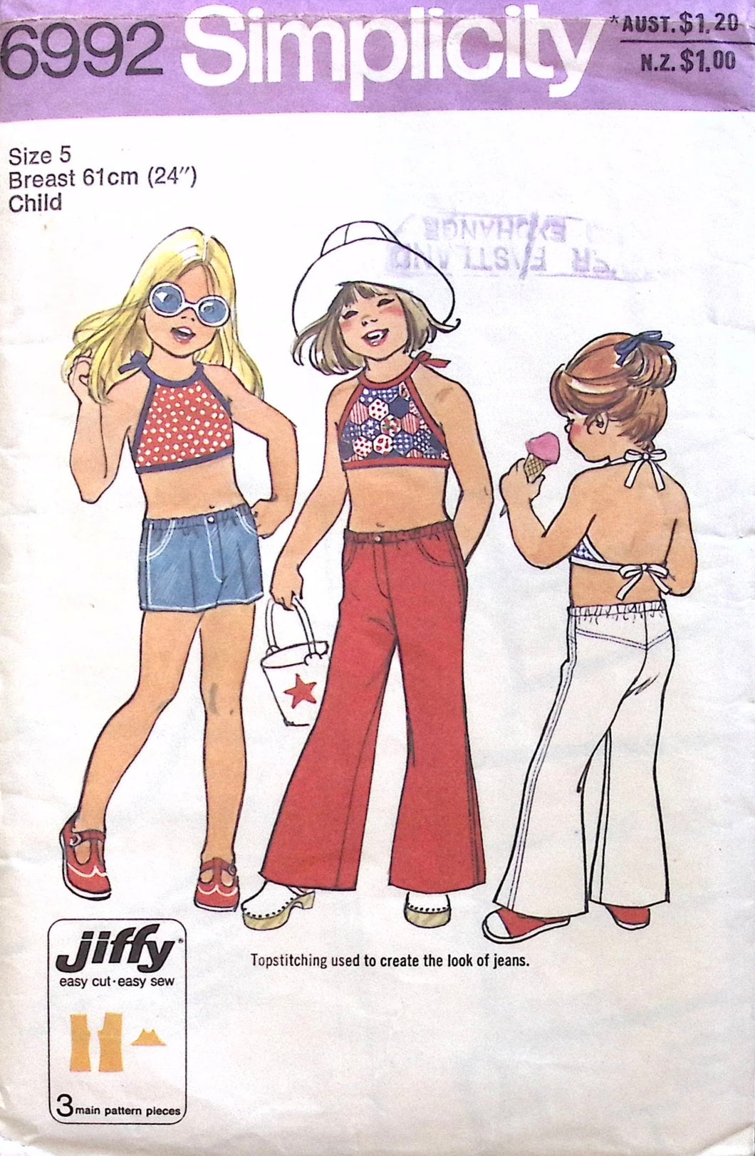 Vintage Sewing Pattern: Simplicity 6992