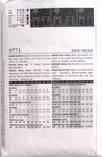 Load image into Gallery viewer, Vintage Sewing Pattern: Vogue 9771
