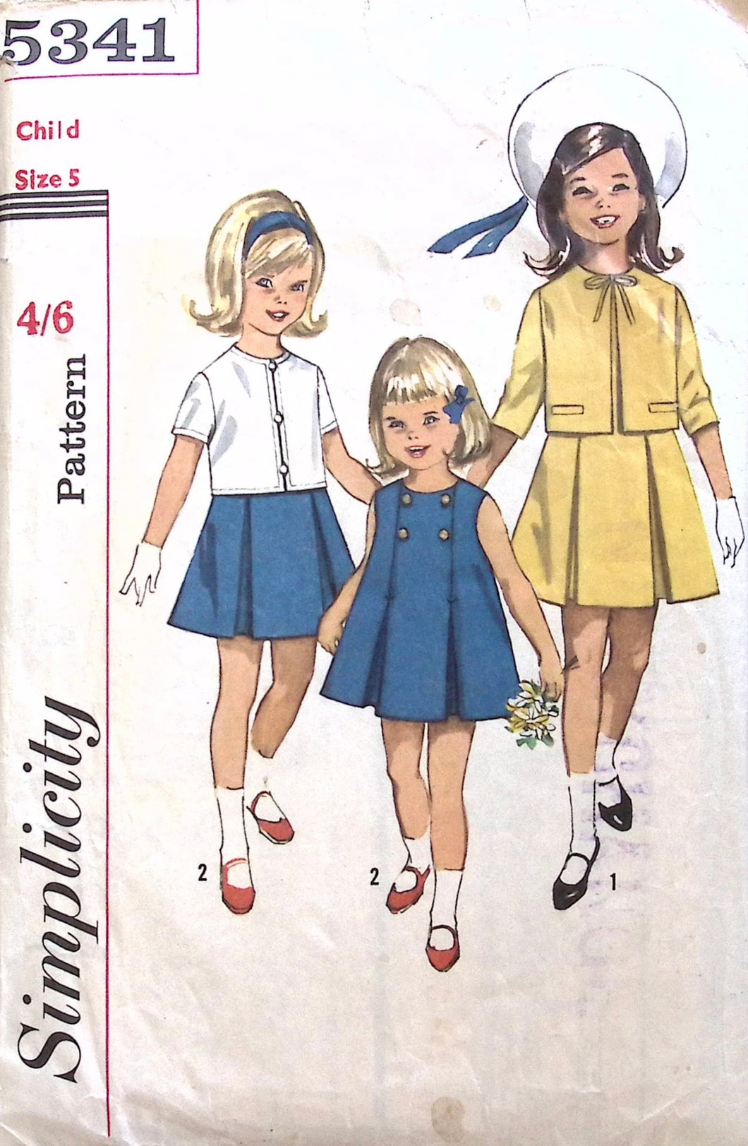 Vintage Sewing Pattern: Simplicity 5341