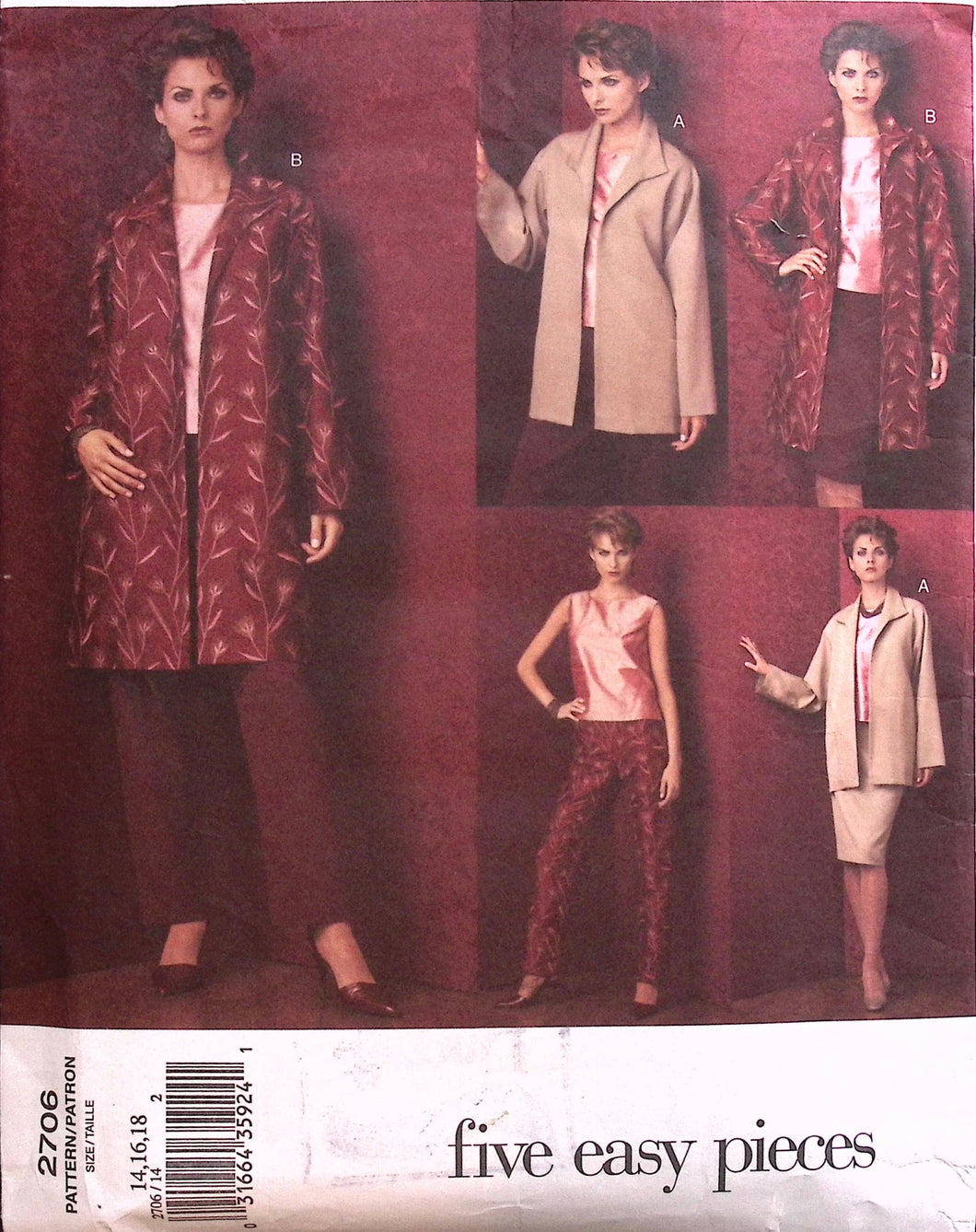 Sewing Pattern: Vogue 2706