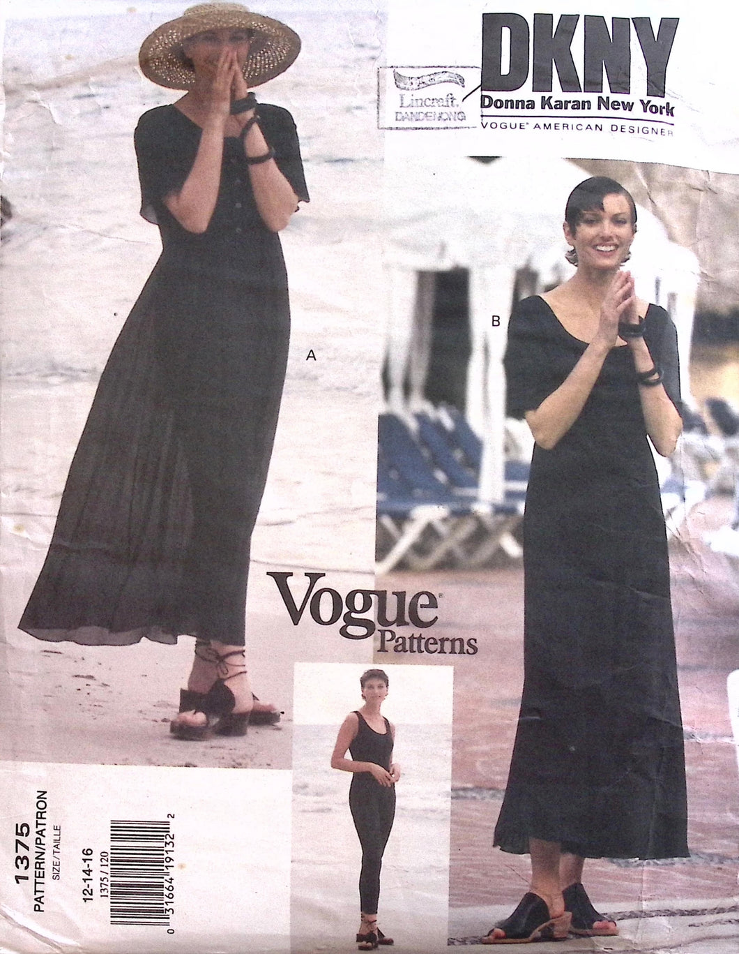 Vintage Sewing Pattern: Vogue 1375