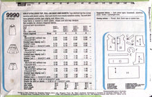 Load image into Gallery viewer, Vintage Sewing Pattern: Simplicity 9990
