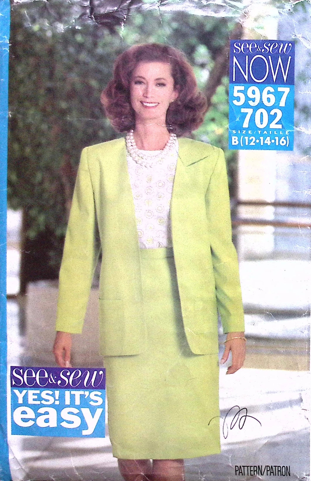 Vintage Sewing Pattern: See & Sew 5967 702