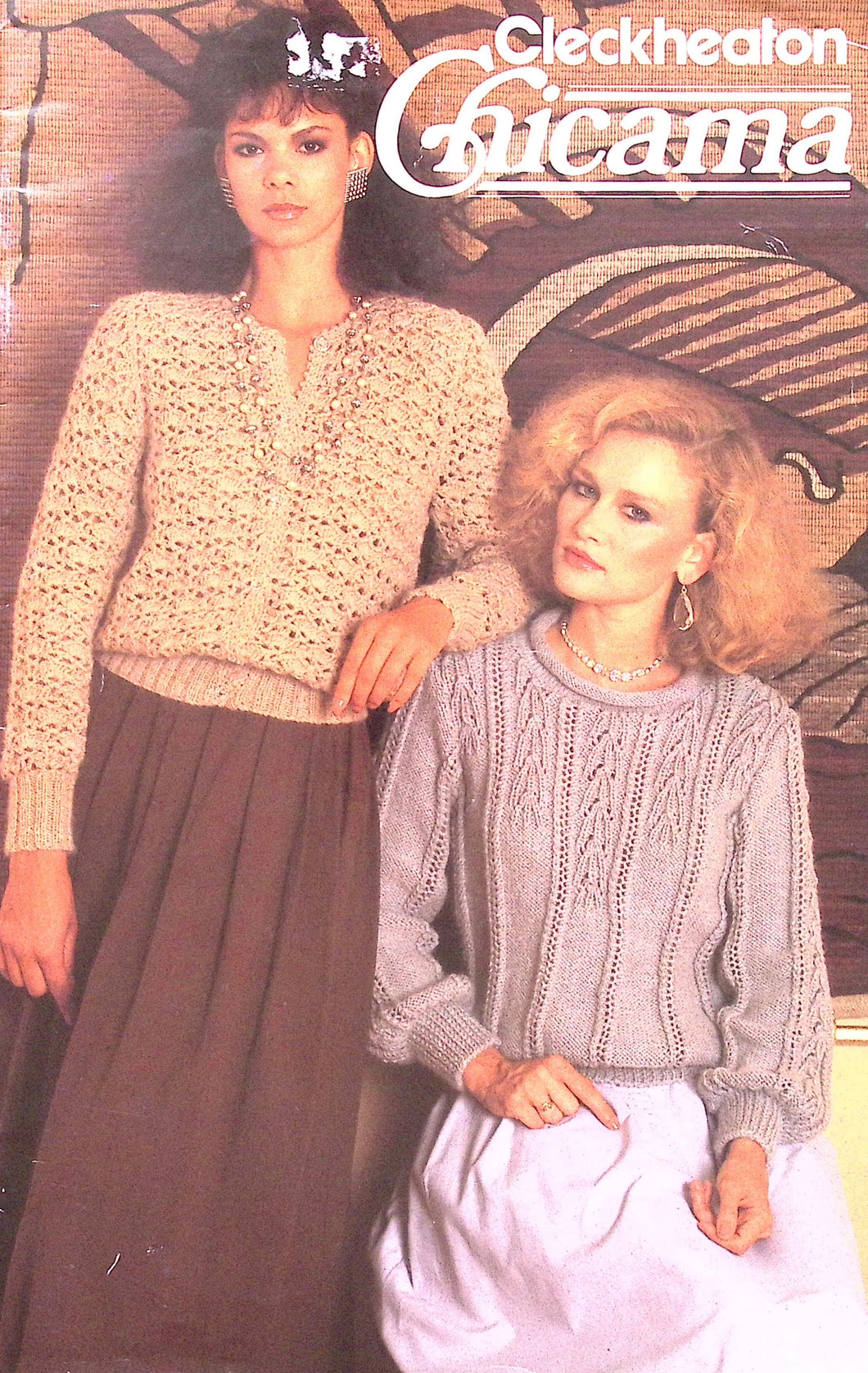 Vintage Knitting Book-Cleckheaton Chicama